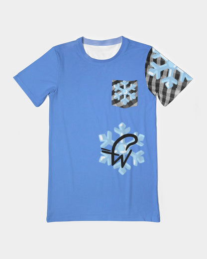 MJ blackout  Men's All-Over Print Pocket Tee