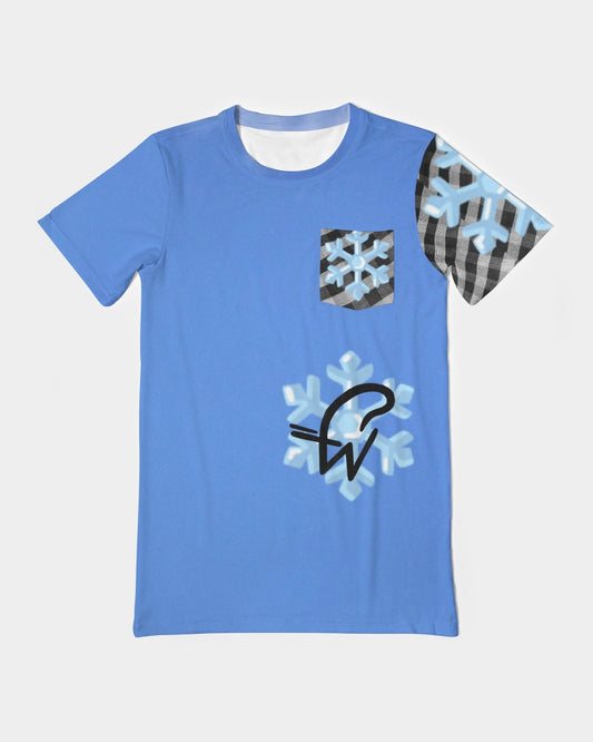 MJ blackout  Men's All-Over Print Pocket Tee
