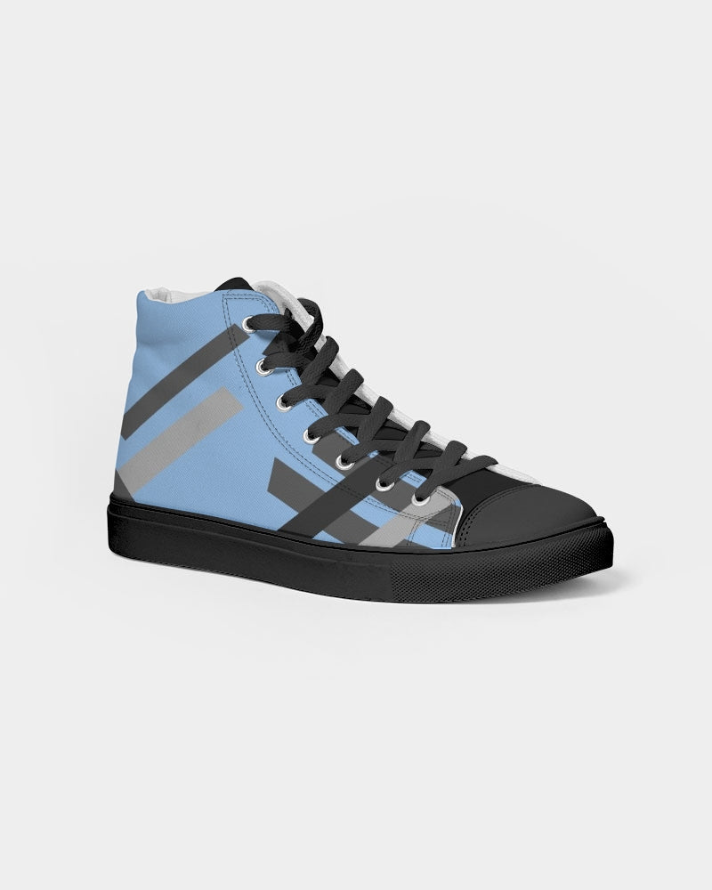 Built on business  Men's Hightop Canvas Shoe - Black