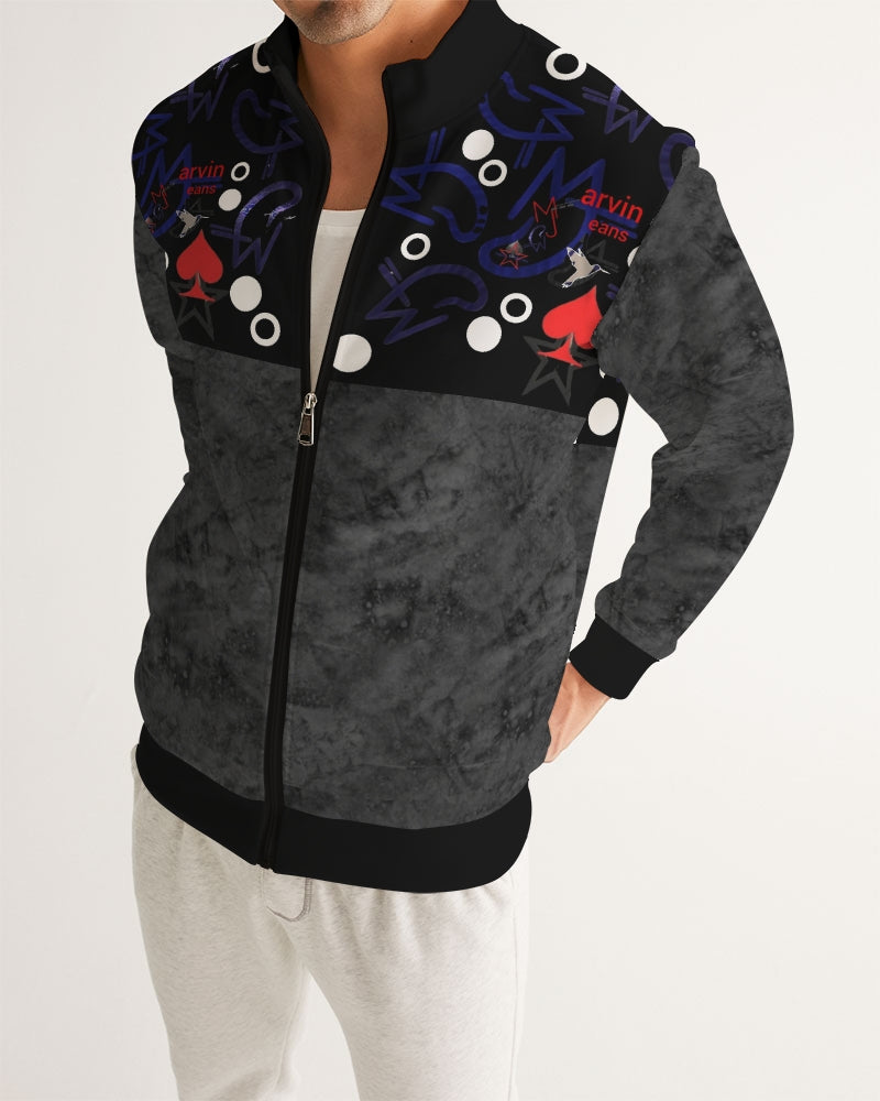 BRAND ready Men's All-Over Print Track Jacket