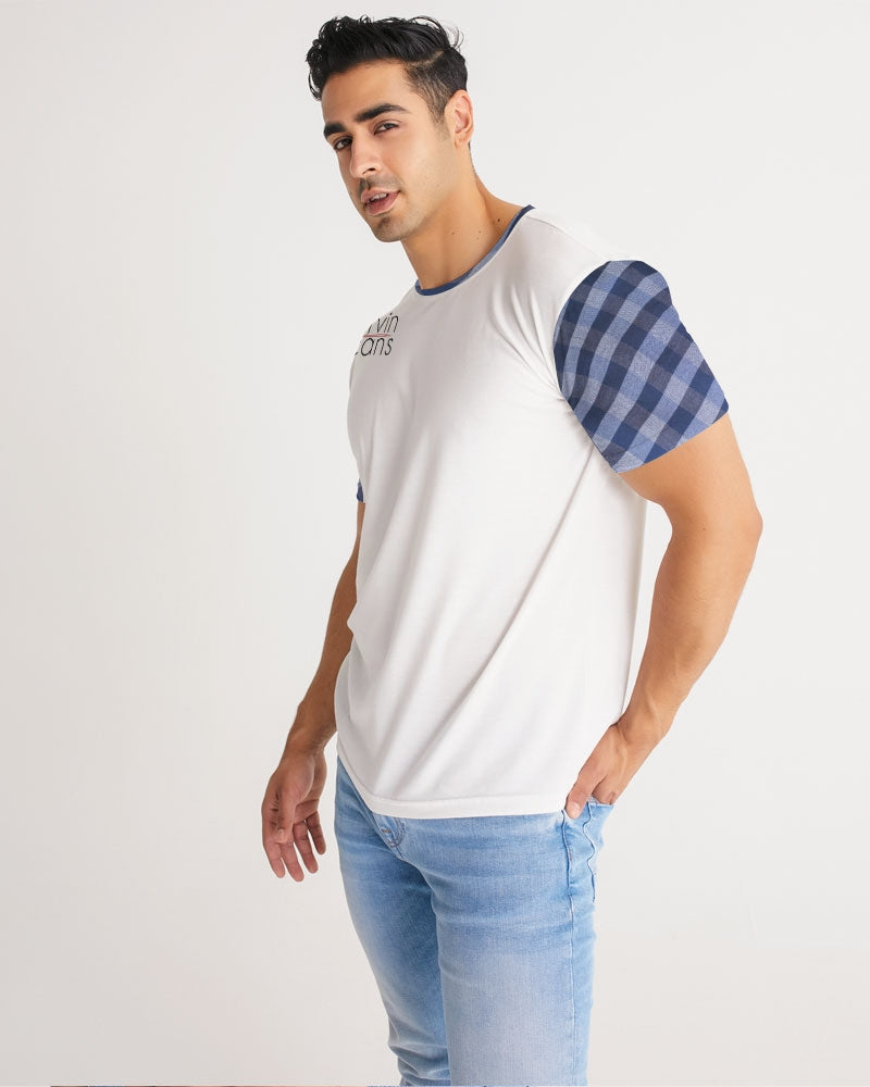 Blue stripes Men's All-Over Print Tee
