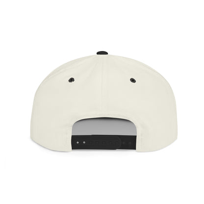 MJ white Stylish Flat Bill Snapback Hat for Everyday Wear, Embroidered Cap, Streetwear Accessory, Gift for Him/Her, Trendy Headwear