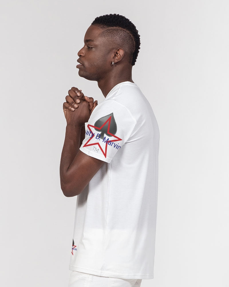 Trinity D Marvin Men's All-Over Print Pocket Tee