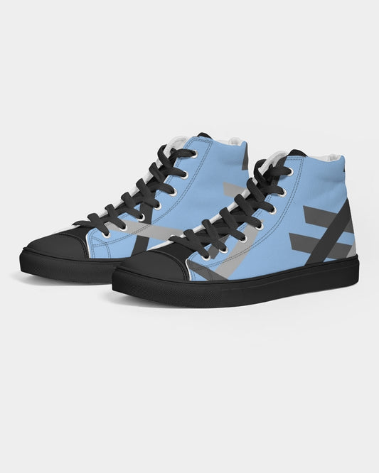 Built on business  Men's Hightop Canvas Shoe - Black