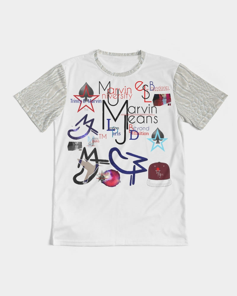 Logo's Gator white Men's All-Over Print Tee