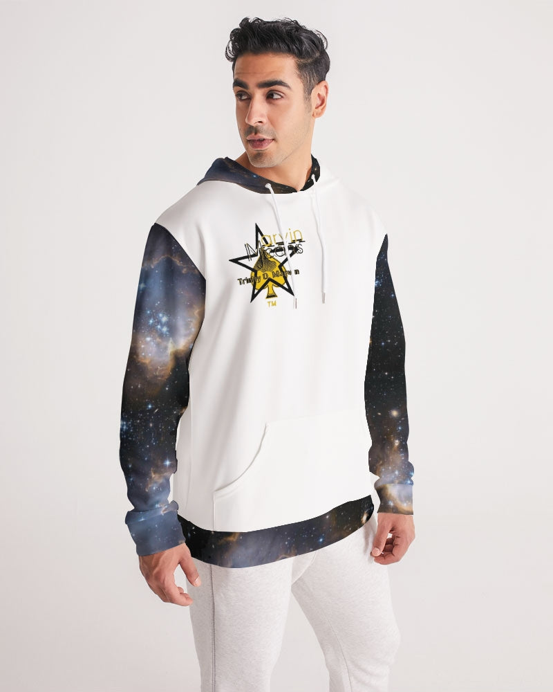 Black and yellow  Men's All-Over Print Hoodie