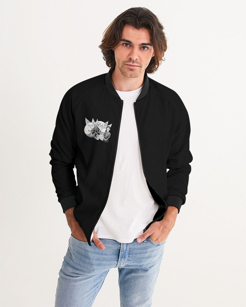 All  black MJ  Men's All-Over Print Bomber Jacket