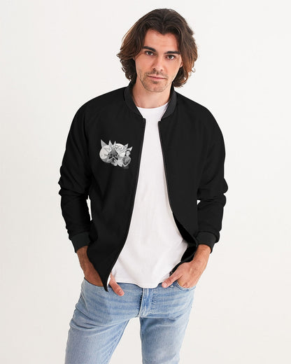 All  black MJ  Men's All-Over Print Bomber Jacket