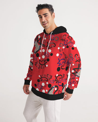 Young Marvin  Men's All-Over Print Hoodie