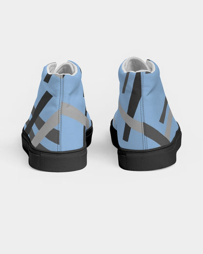 Built on business  Men's Hightop Canvas Shoe - Black