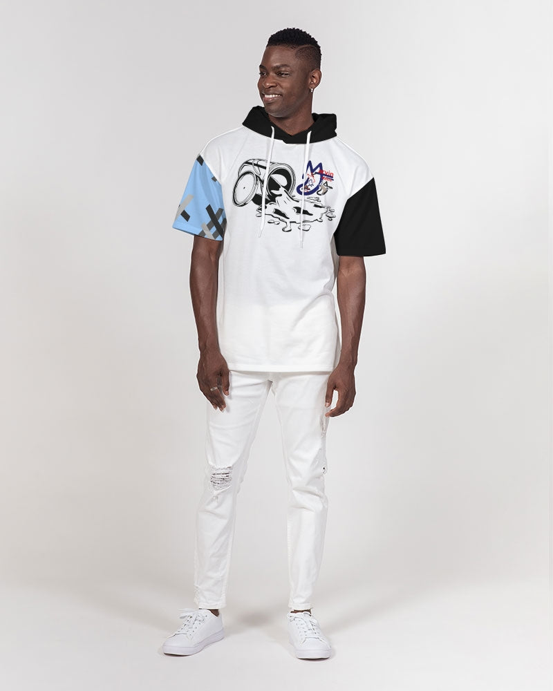 Special drip Men's All-Over Print Premium Heavyweight Short Sleeve Hoodie