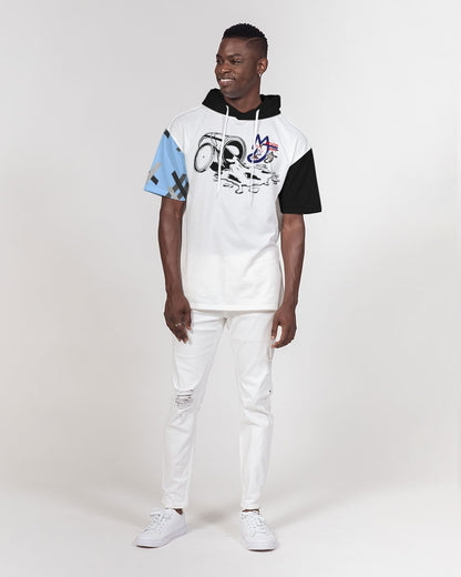 Special drip Men's All-Over Print Premium Heavyweight Short Sleeve Hoodie