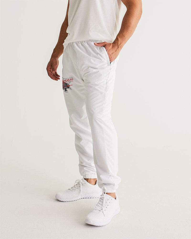 @ll white pro Men's All-Over Print Track Pants