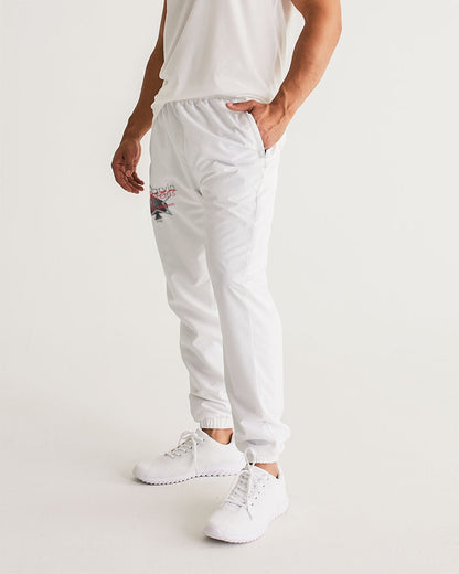@ll white pro Men's All-Over Print Track Pants