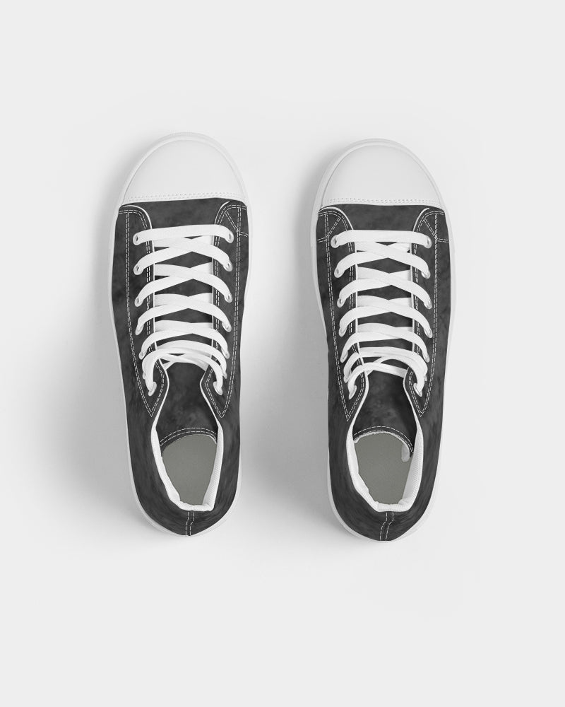 Holy Black Men's Hightop Canvas Shoe