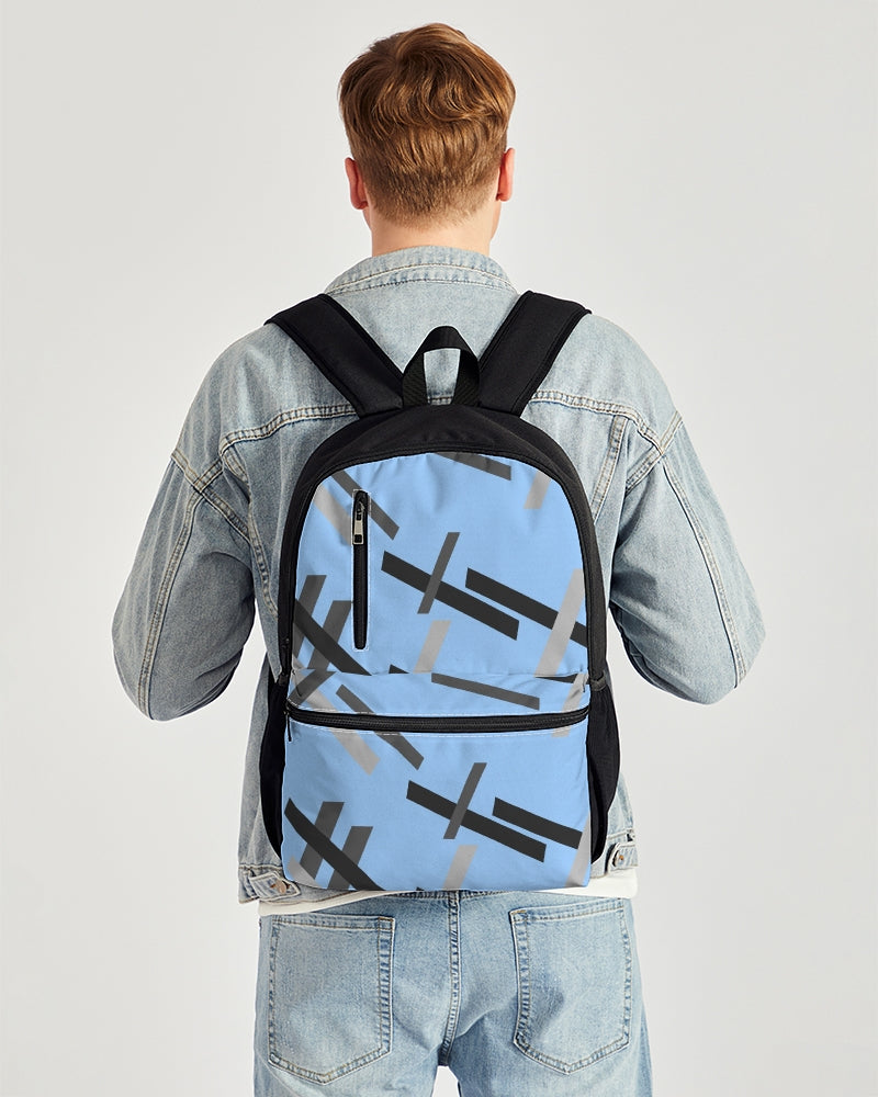 Built on business  Duo-Zip Front Canvas Backpack
