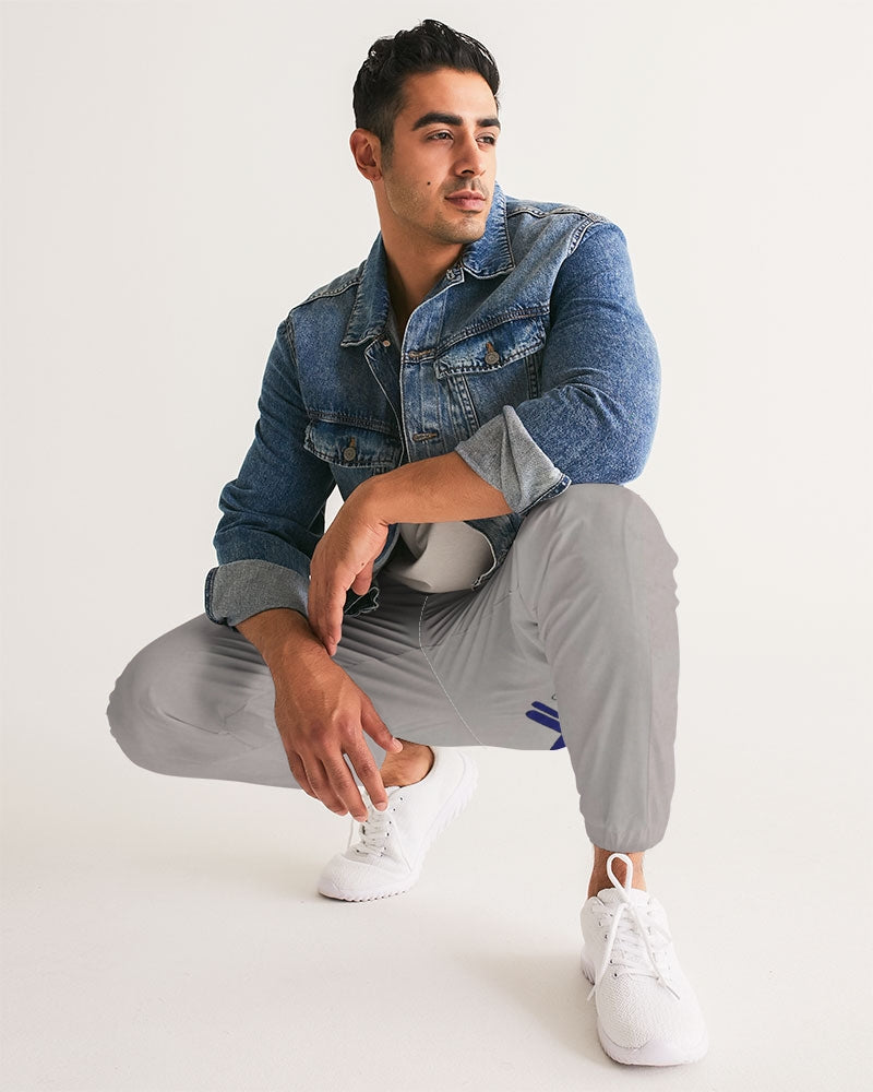 Light grey Men's All-Over Print Track Pants