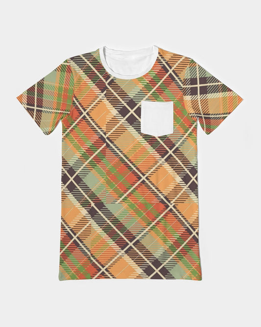 "No logo's" Men's All-Over Print Pocket Tee