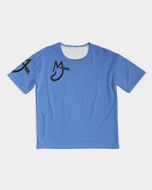 MJ blackout  Men's All-Over Print Premium Heavyweight Tee