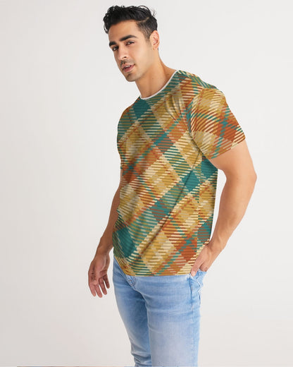 "Soft grid" Men's All-Over Print Tee
