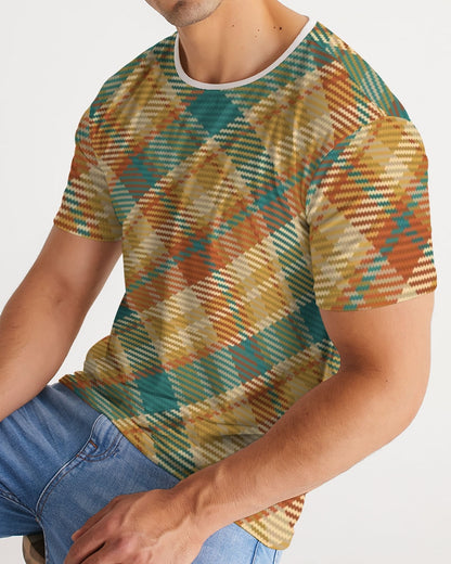 "Soft grid" Men's All-Over Print Tee