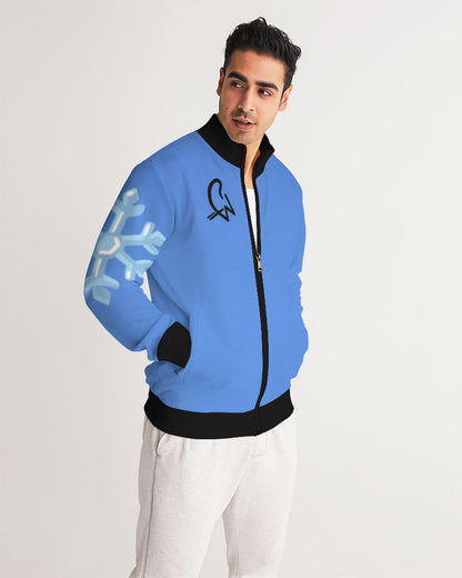 MJ blackout  Men's All-Over Print Track Jacket