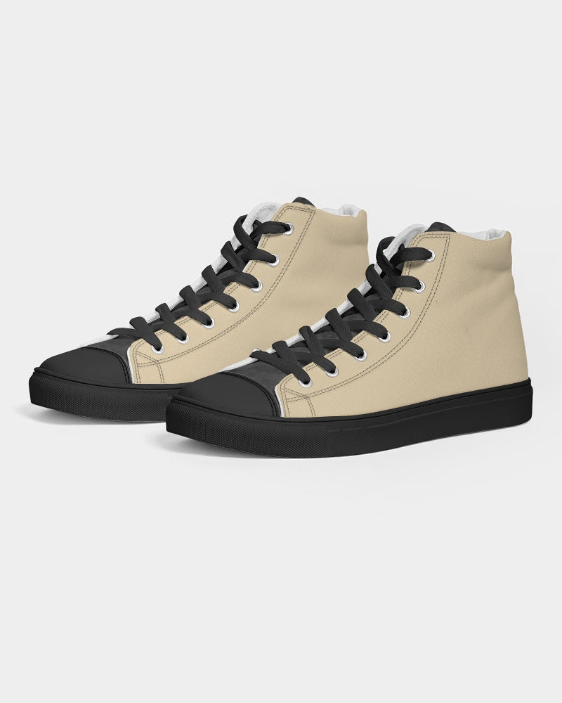 Holy Wheat Men's Hightop Canvas Shoe - Black