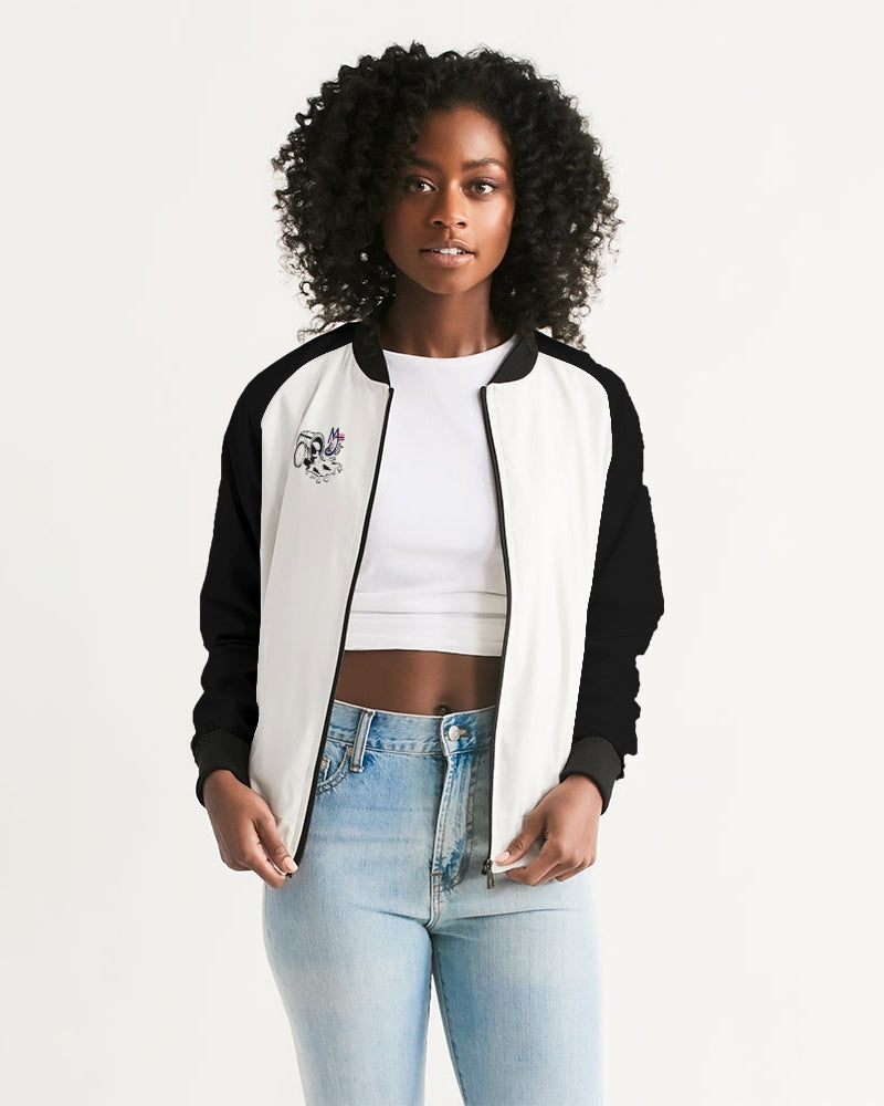Special drip Women's All-Over Print Bomber Jacket