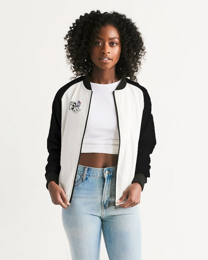 Special drip Women's All-Over Print Bomber Jacket