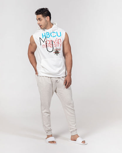 Marvin University HBCU Men's All-Over Print Heavyweight Sleeveless Hoodie