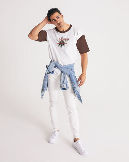 Marvin Jeans 1.0 Men's All-Over Print Premium Heavyweight Tee