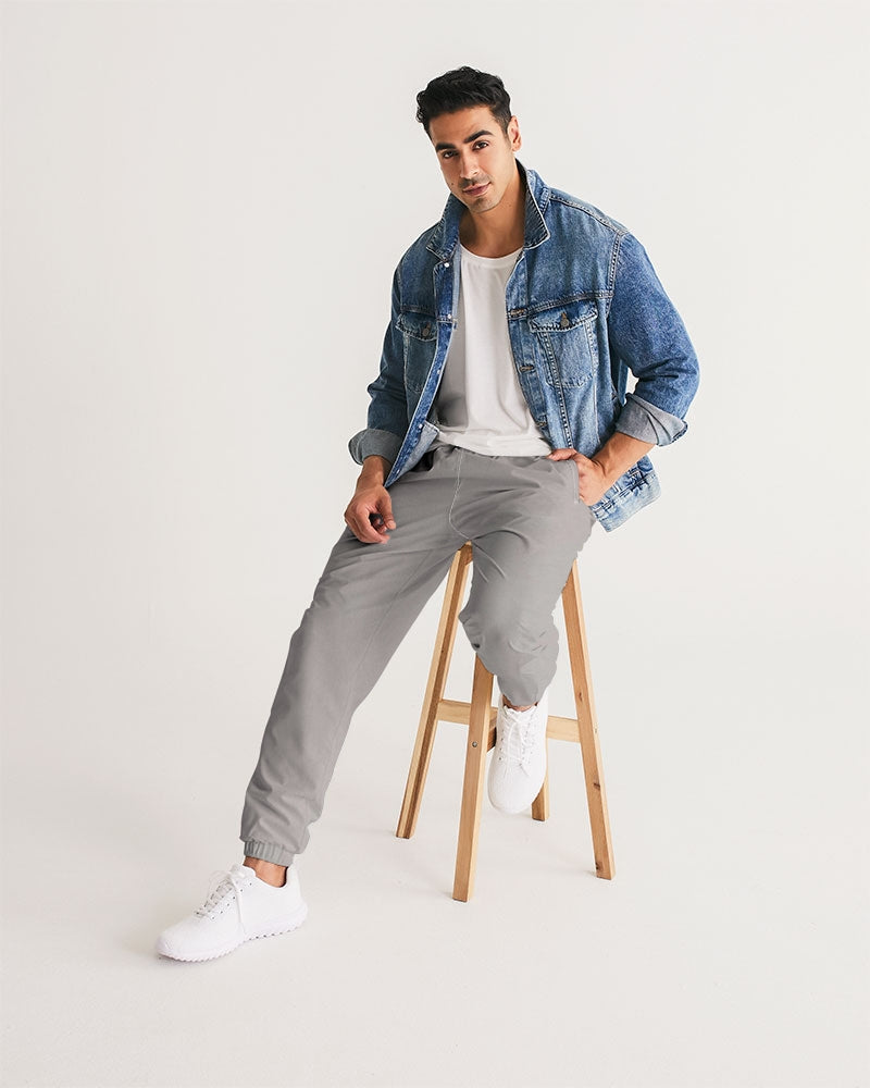 Light grey Men's All-Over Print Track Pants