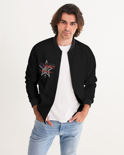Marvin Jeans be the BRAND wear the BRAND  Men's All-Over Print Bomber Jacket