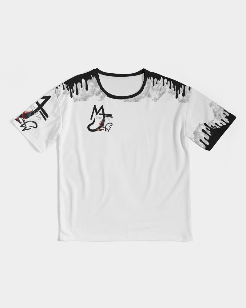 Nothing but the blood  Men's All-Over Print Premium Heavyweight Tee