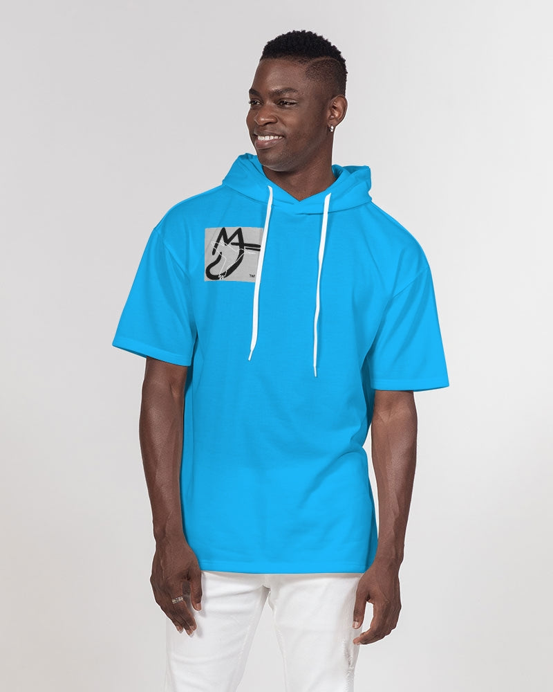 Be the BRAND wear the BRAND ACCESSORIES Men's All-Over Print Premium Heavyweight Short Sleeve Hoodie