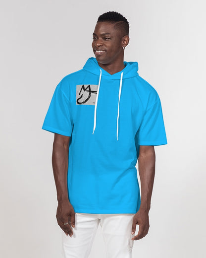 Be the BRAND wear the BRAND ACCESSORIES Men's All-Over Print Premium Heavyweight Short Sleeve Hoodie