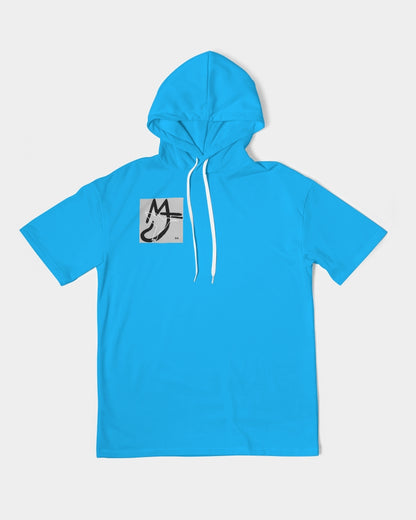 Be the BRAND wear the BRAND ACCESSORIES Men's All-Over Print Premium Heavyweight Short Sleeve Hoodie
