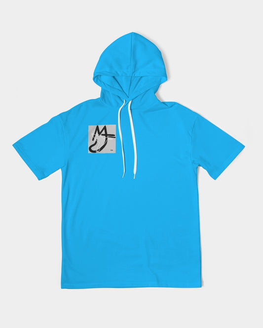 Be the BRAND wear the BRAND ACCESSORIES Men's All-Over Print Premium Heavyweight Short Sleeve Hoodie