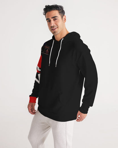Black Stone 1.0 Men's All-Over Print Hoodie