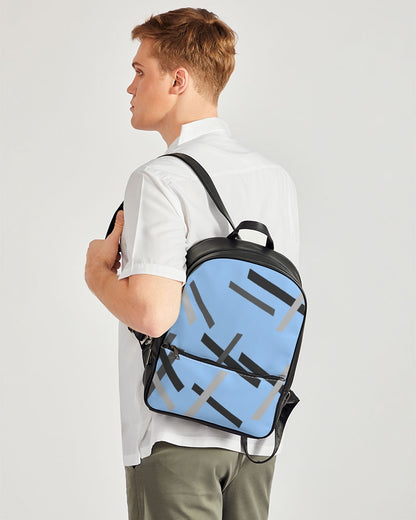 Built on business  Classic Faux Leather Backpack