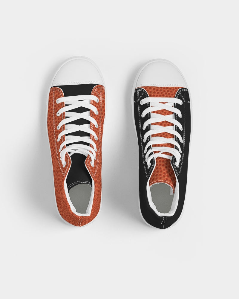 Basketball mix Men's Hightop Canvas Shoe
