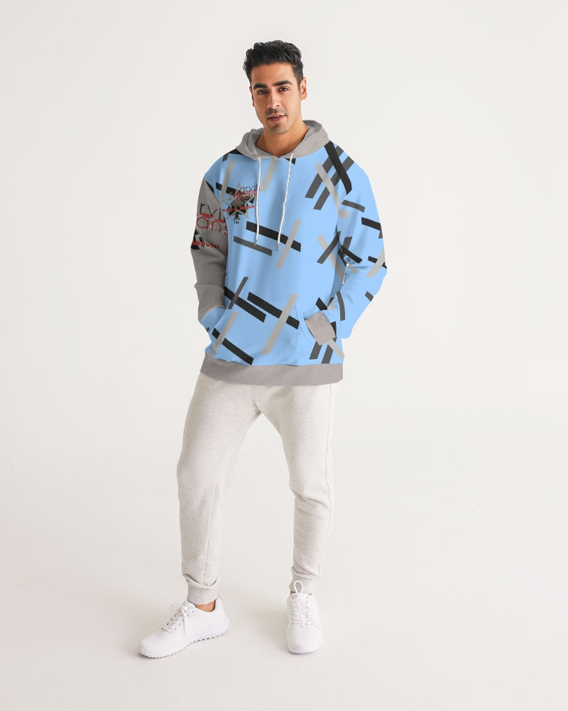 Built on business  Men's All-Over Print Hoodie