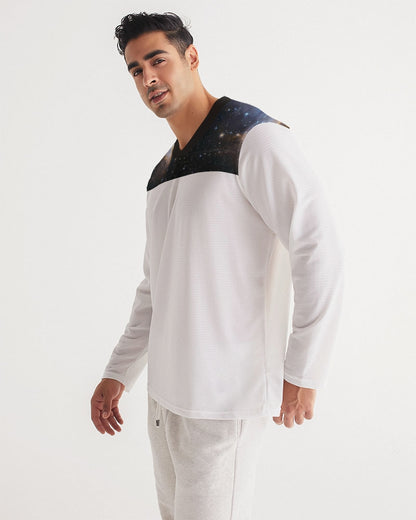 Marvin Jeans be the BRAND wear the BRAND  Men's All-Over Print Long Sleeve Sports Jersey