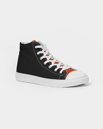 Basketball mix Men's Hightop Canvas Shoe