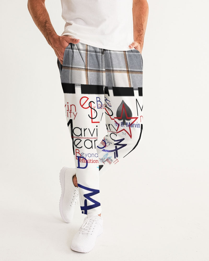 Logo's basic plaids Men's All-Over Print Joggers