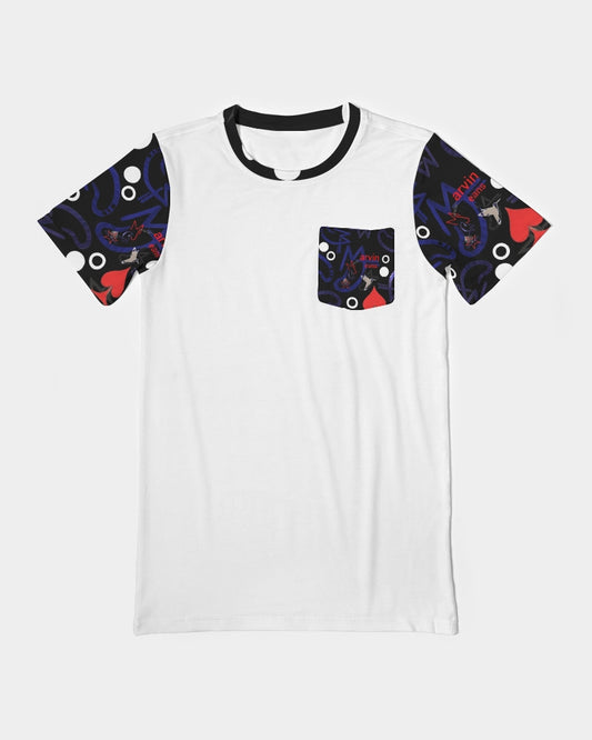 BRAND ready Men's All-Over Print Pocket Tee