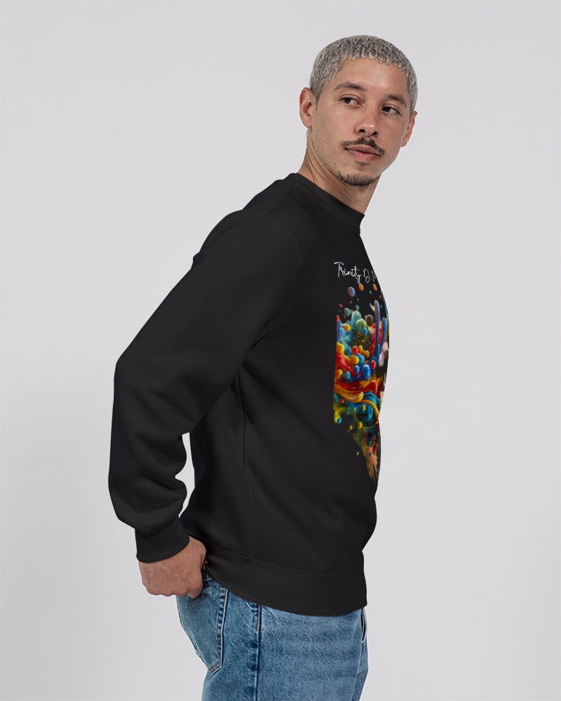 Paint splash 101 Unisex Premium Crewneck Sweatshirt | Lane Seven
