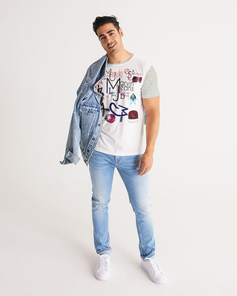 Logo's Gator white Men's All-Over Print Tee