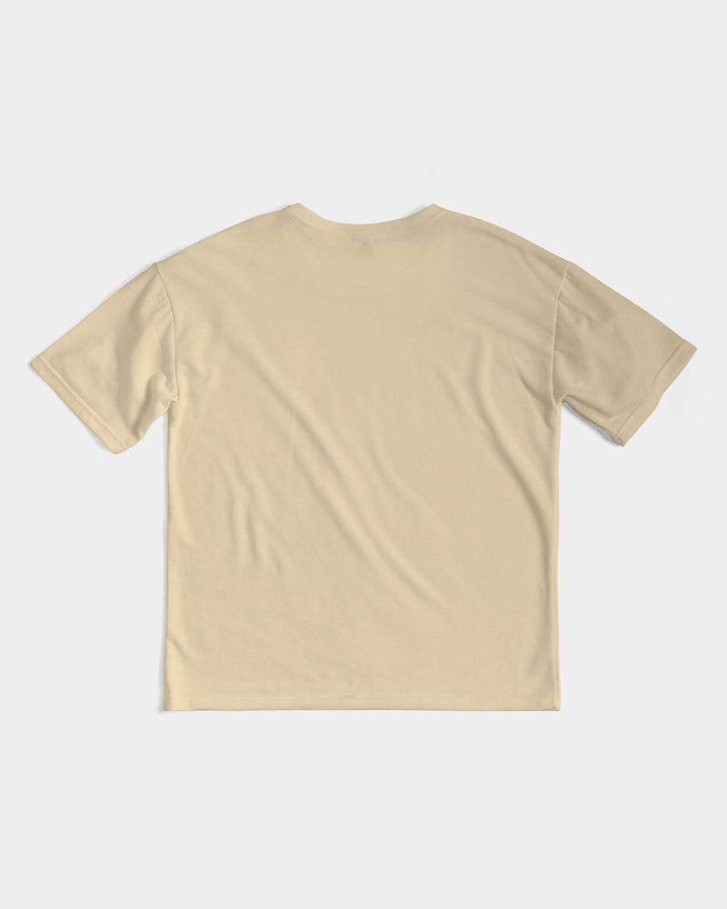 Wheat Men's All-Over Print Premium Heavyweight Tee