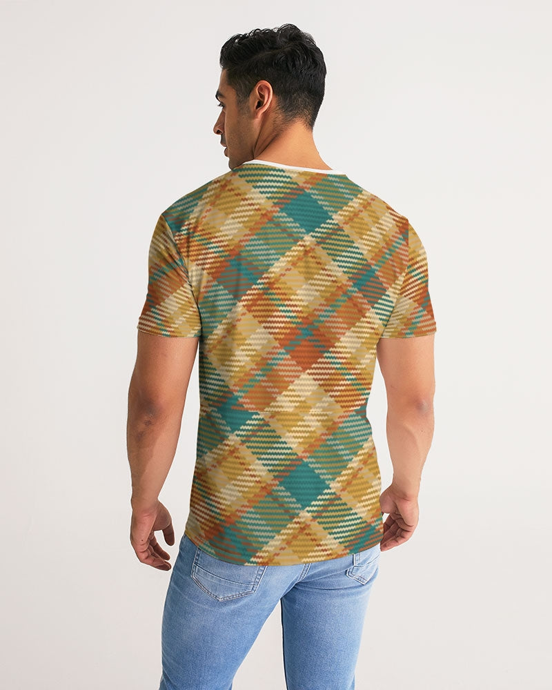 "Soft grid" Men's All-Over Print Tee